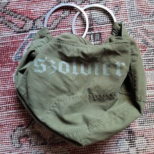 Olive Green Shoulder Bag